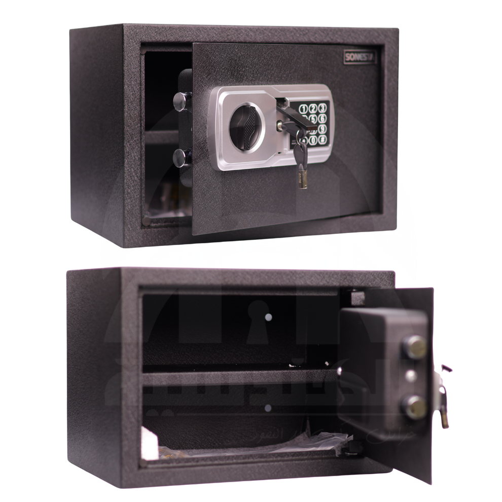 خزنة فندقية سونستا 25 بكلمة مرور ومفتاحين ورف تنظيم