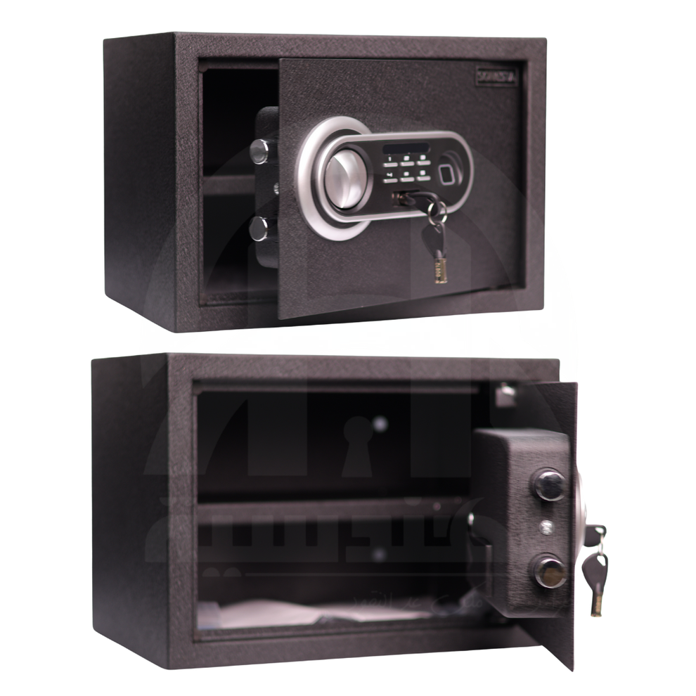 خزنة ذكية سونستا 25 ببصمة الإصبع ورف تنظيم