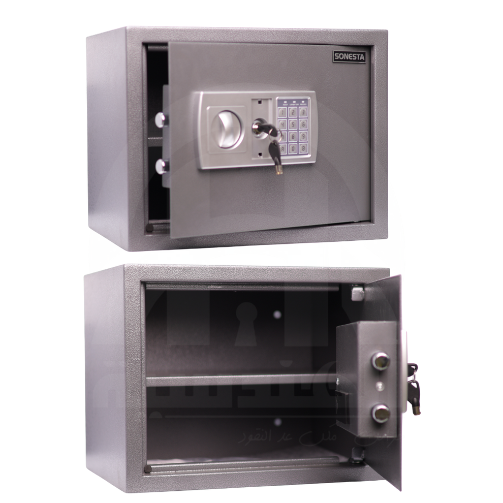 خزنة رقمية سونستا 30 بكود سري ورف منظم