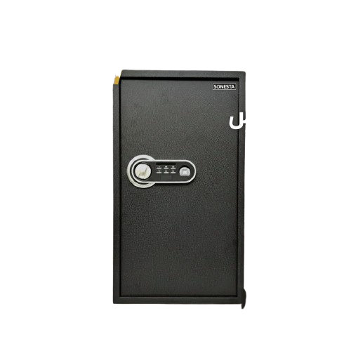 خزنة سونستا 70 فاخرة بصمة ذكية قطيفة ورفين قابلين للإزالة