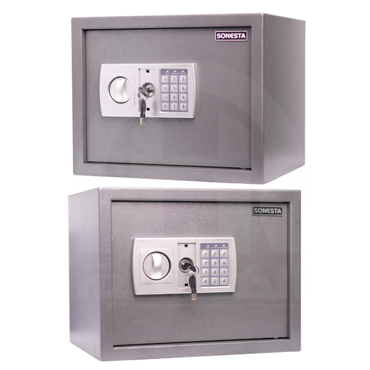 خزنة رقمية سونستا 30 بكود سري ورف منظم