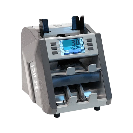 مكنة عد فلوس PLUS-P30 | أفضل ماكينة عد النقود بكشف التزوير